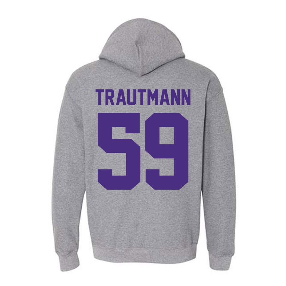 Northwestern - NCAA Football : Jack Trautmann - Classic Shersey Hooded Sweatshirt