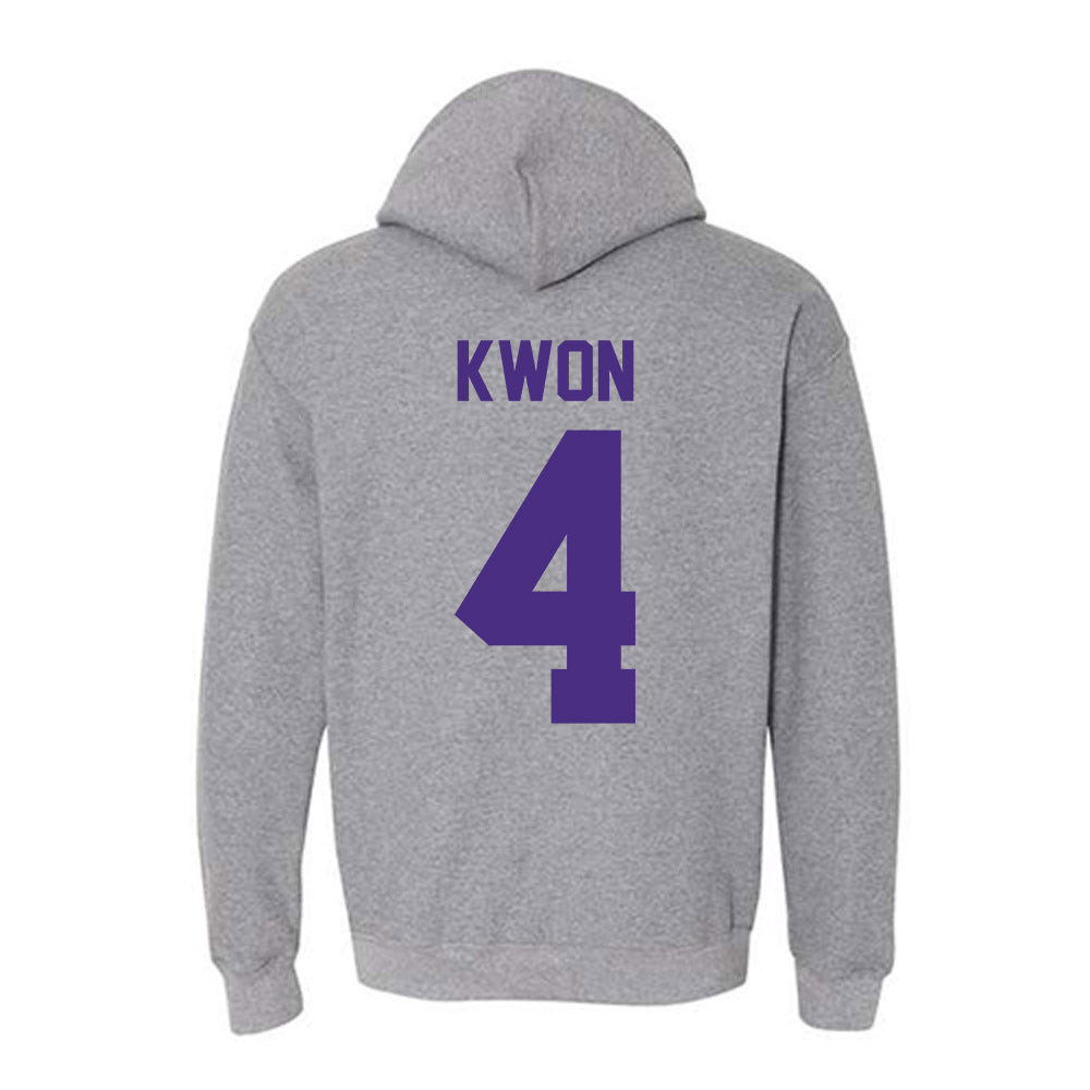Northwestern - NCAA Women's Fencing : Athina Kwon - Classic Shersey Hooded Sweatshirt