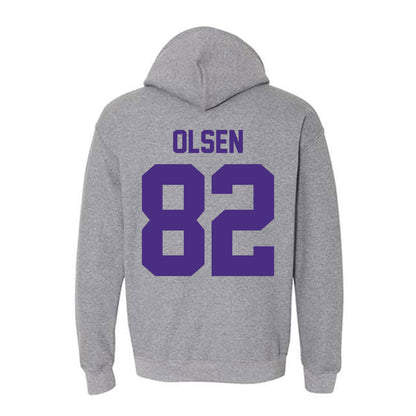 Northwestern - NCAA Football : Jack Olsen - Classic Shersey Hooded Sweatshirt