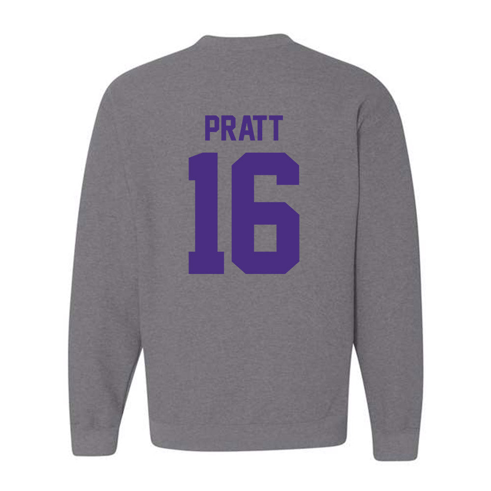 Northwestern - NCAA Women's Volleyball : Ava Pratt - Classic Shersey Crewneck Sweatshirt-1