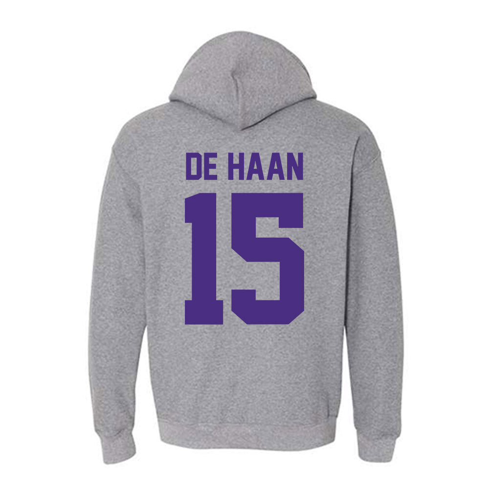 Northwestern - NCAA Women's Field Hockey : Annika de Haan - Classic Shersey Hooded Sweatshirt-1