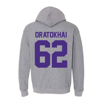 Northwestern - NCAA Football : Adrian-Izic Oratokhai - Classic Shersey Hooded Sweatshirt