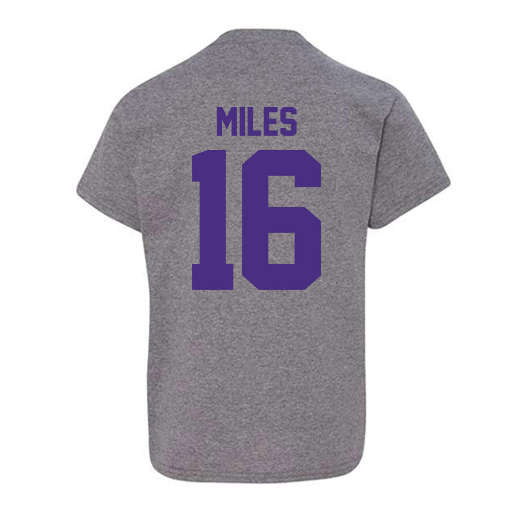 Northwestern - NCAA Women's Lacrosse : Niki Miles - Classic Shersey Youth T-Shirt-1