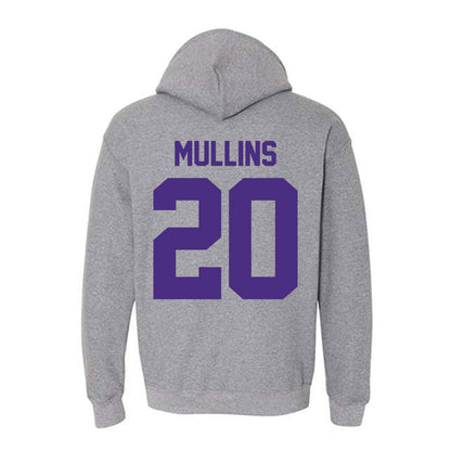 Northwestern - NCAA Men's Basketball : Justin Mullins - Classic Shersey Hooded Sweatshirt
