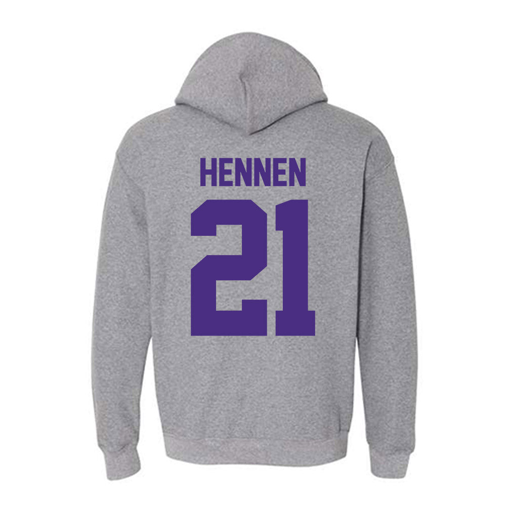 Northwestern - NCAA Women's Soccer : Kate Hennen - Classic Shersey Hooded Sweatshirt