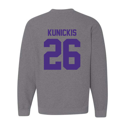 Northwestern - NCAA Football : Albert Kunickis - Classic Shersey Crewneck Sweatshirt-1