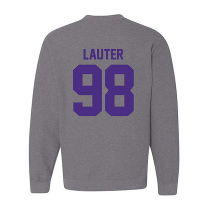 Northwestern - NCAA Football : Landon Lauter - Classic Shersey Crewneck Sweatshirt-1