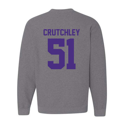 Northwestern - NCAA Football : Miles Crutchley - Classic Shersey Crewneck Sweatshirt