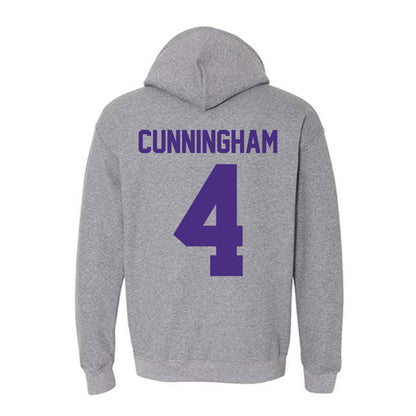 Northwestern - NCAA Softball : Renae Cunningham - Classic Shersey Hooded Sweatshirt-1