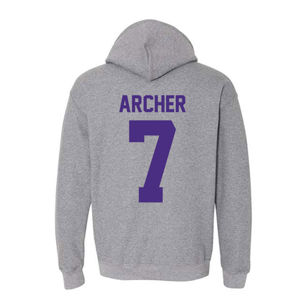Northwestern - NCAA Women's Lacrosse : Lauren Archer - Classic Shersey Hooded Sweatshirt