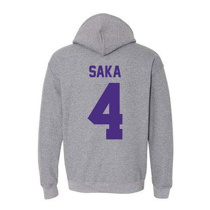 Northwestern - NCAA Football : Anto Saka - Classic Shersey Hooded Sweatshirt