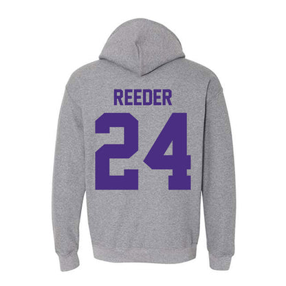 Northwestern - NCAA Football : Dashun Reeder - Classic Shersey Hooded Sweatshirt-1