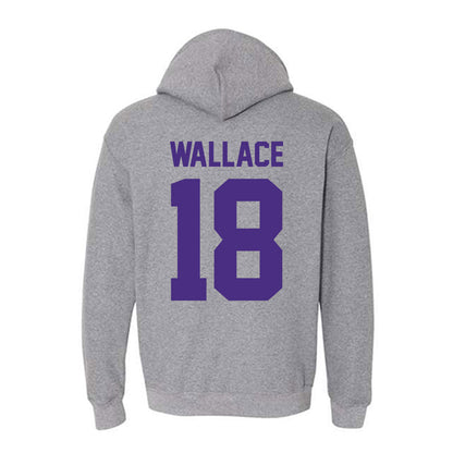 Northwestern - NCAA Football : Garner Wallace - Classic Shersey Hooded Sweatshirt
