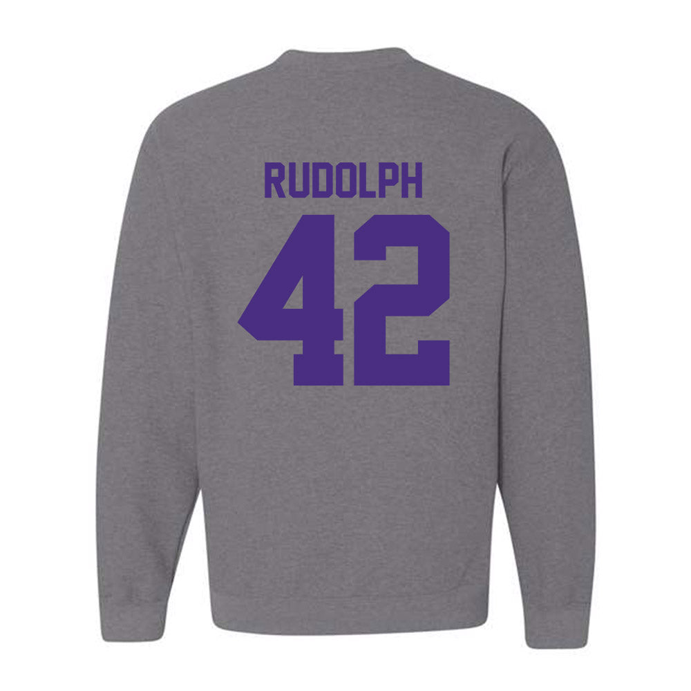 Northwestern - NCAA Women's Lacrosse : Hannah Rudolph - Classic Shersey Crewneck Sweatshirt-1