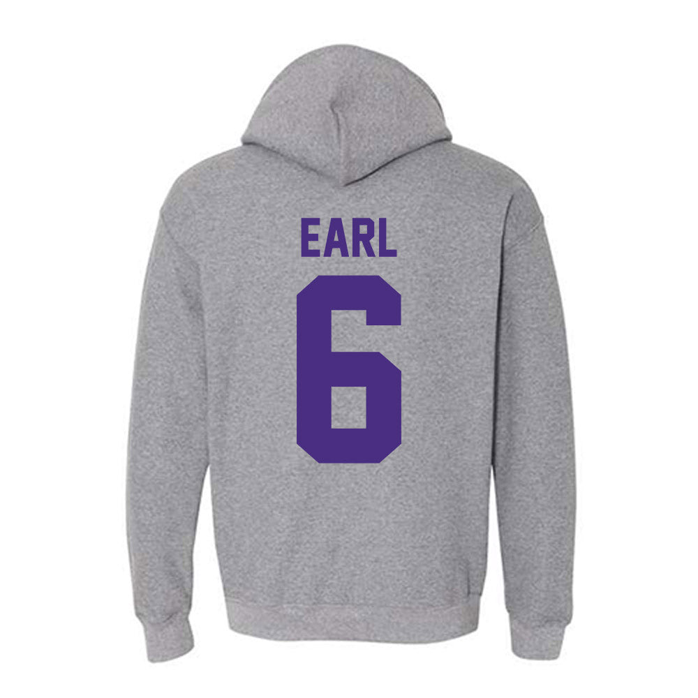 Northwestern - NCAA Women's Cross Country : Ava Earl - Classic Shersey Hooded Sweatshirt-1