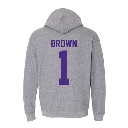 Northwestern - NCAA Women's Field Hockey : Lindsey Brown - Classic Shersey Hooded Sweatshirt-1
