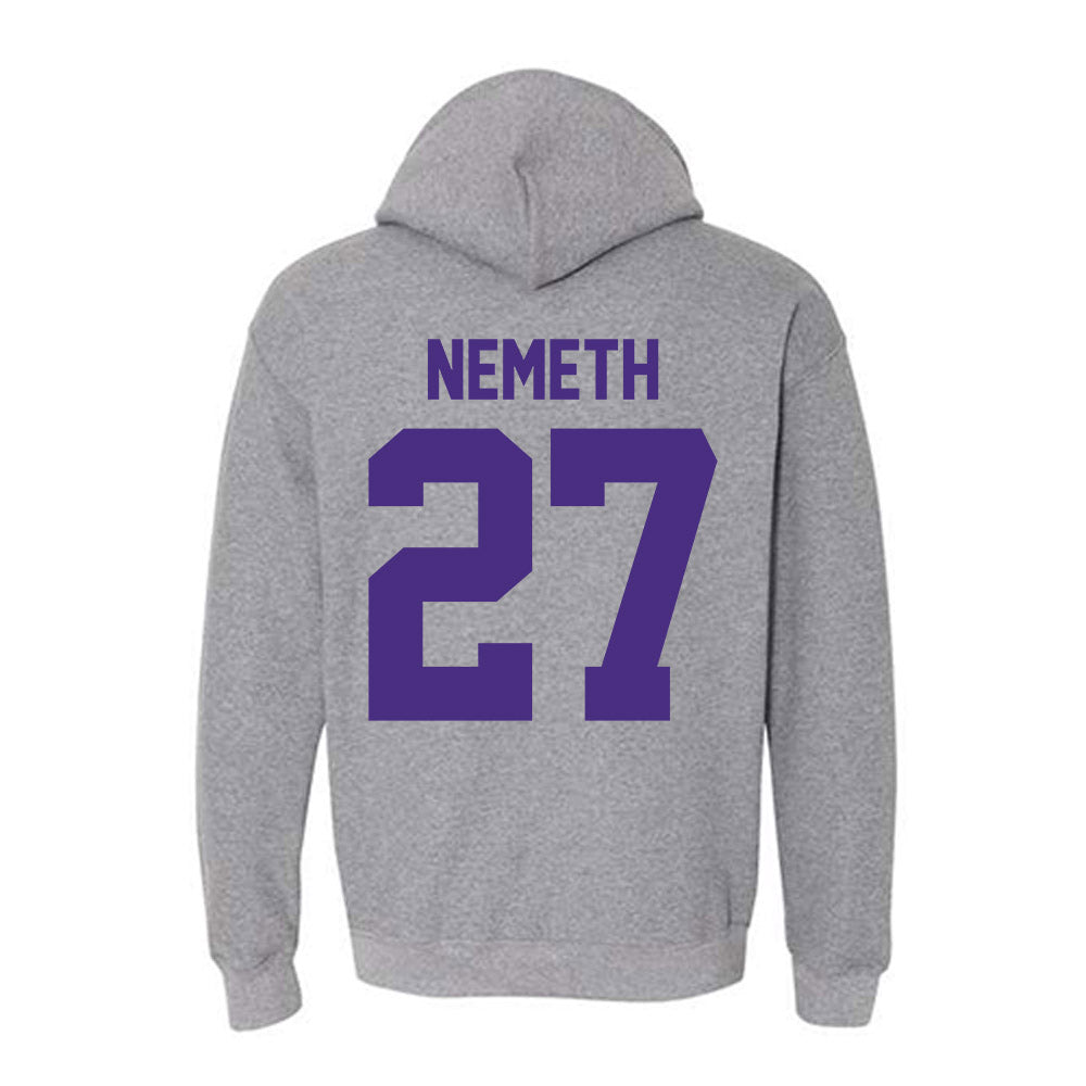 Northwestern - NCAA Women's Field Hockey : Nadia Nemeth - Classic Shersey Hooded Sweatshirt-1