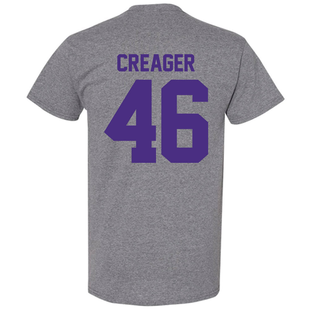 Northwestern - NCAA Football : Lincoln Creager - Classic Shersey T-Shirt-1