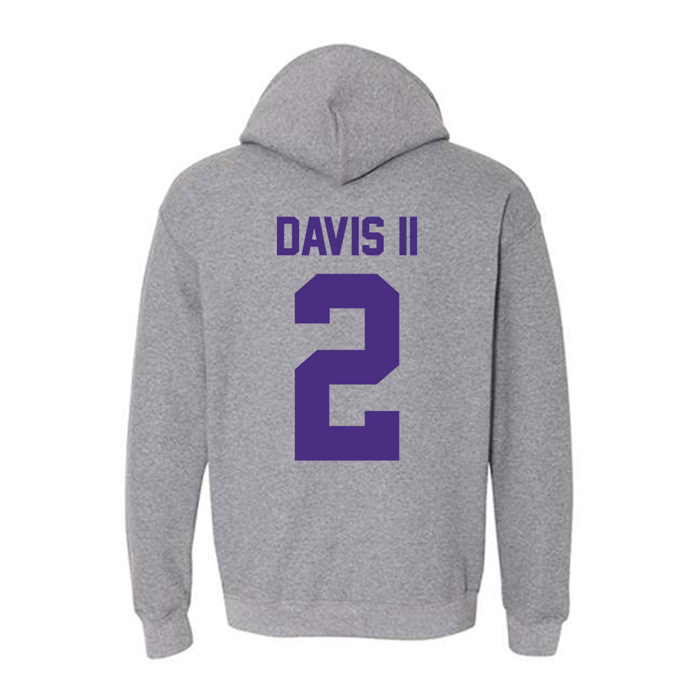 Northwestern - NCAA Football : Fred Davis II - Classic Shersey Hooded Sweatshirt-1