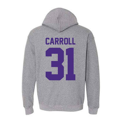 Northwestern - NCAA Women's Lacrosse : Mary Carroll - Classic Shersey Hooded Sweatshirt-1