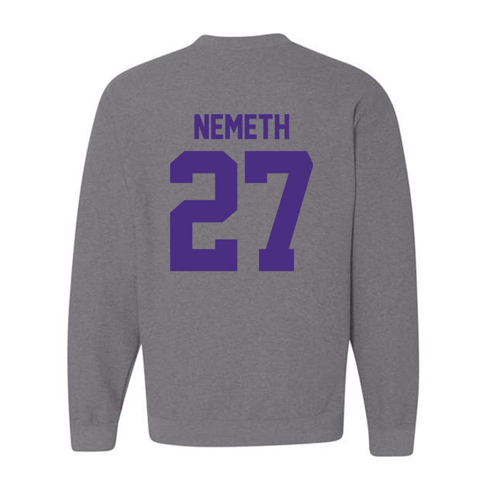 Northwestern - NCAA Women's Field Hockey : Nadia Nemeth - Classic Shersey Crewneck Sweatshirt-1