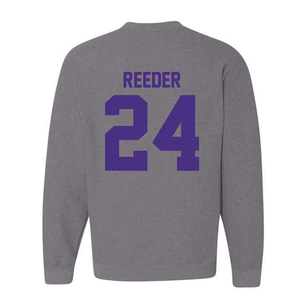 Northwestern - NCAA Football : Dashun Reeder - Classic Shersey Crewneck Sweatshirt-1