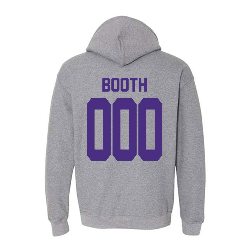 Northwestern - NCAA Wrestling : Marcell Booth - Classic Shersey Hooded Sweatshirt-1