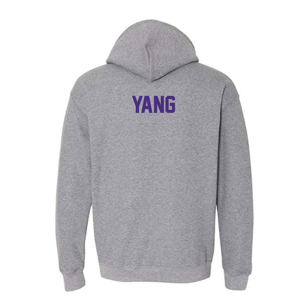 Northwestern - NCAA Men's Tennis : Vincent Yang - Classic Shersey Hooded Sweatshirt