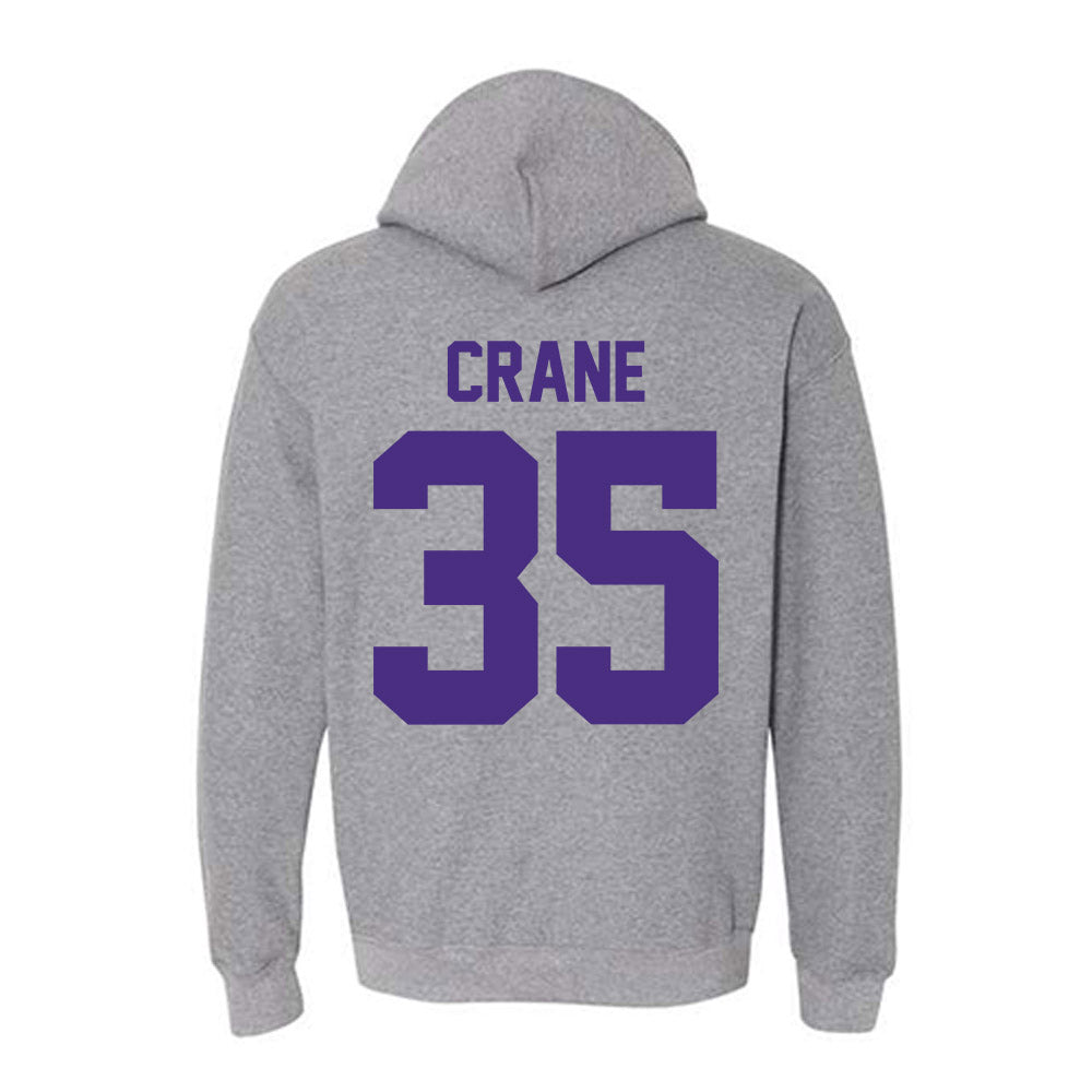 Northwestern - NCAA Football : Tate Crane - Classic Shersey Hooded Sweatshirt-1
