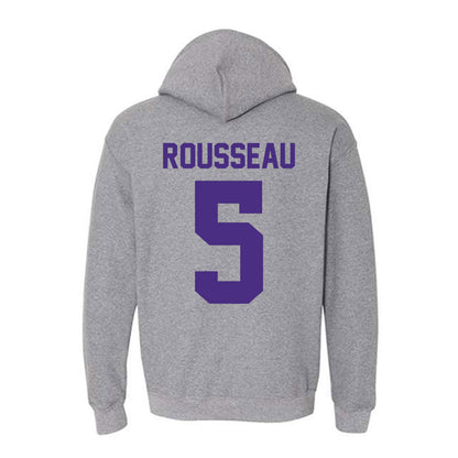 Northwestern - NCAA Women's Volleyball : Alexa Rousseau - Classic Shersey Hooded Sweatshirt