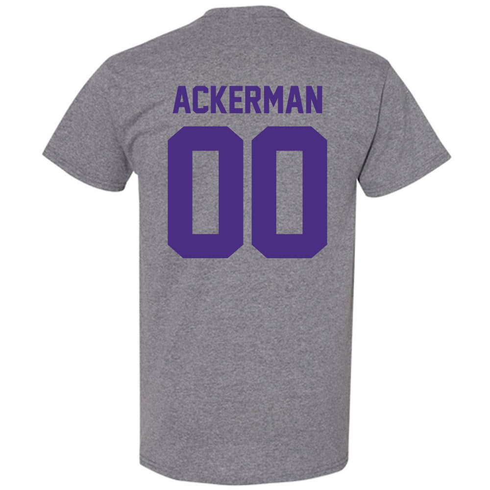 Northwestern - NCAA Baseball : Riley Ackerman - Classic Shersey T-Shirt-1