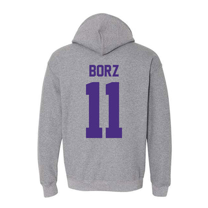 Northwestern - NCAA Women's Field Hockey : Piper Borz - Classic Shersey Hooded Sweatshirt