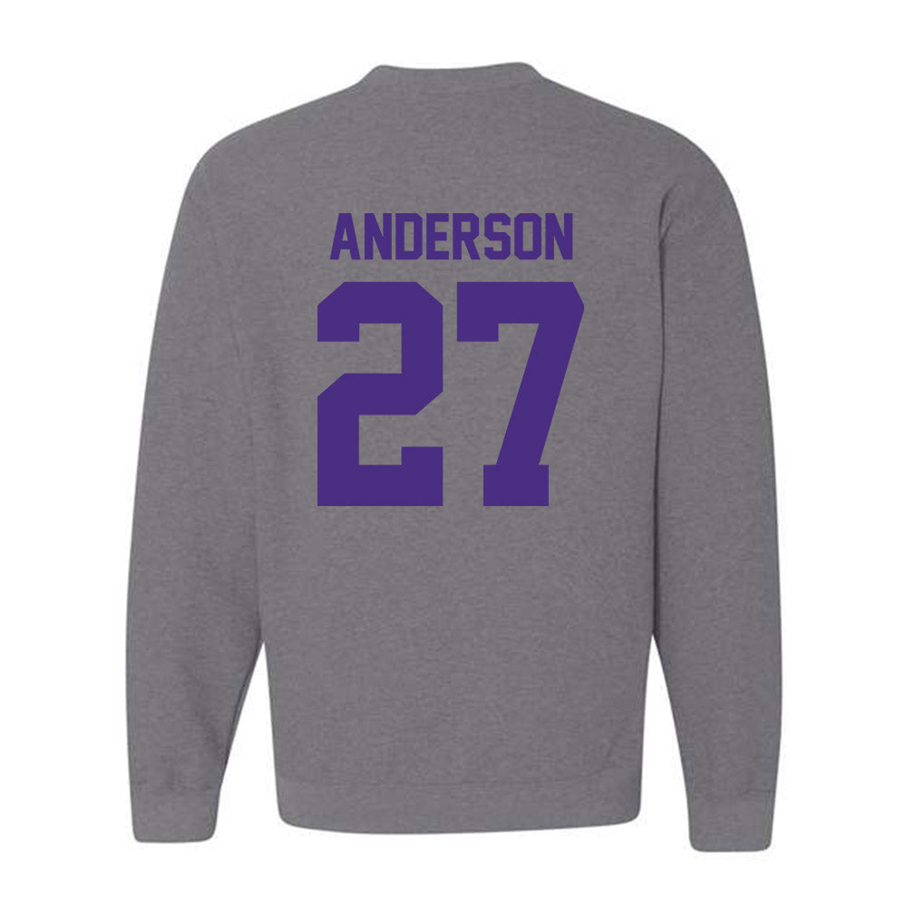 Northwestern - NCAA Football : Daniel Anderson - Classic Shersey Crewneck Sweatshirt-1