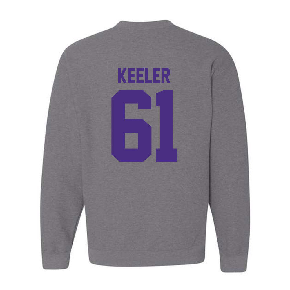 Northwestern - NCAA Football : Matt Keeler - Classic Shersey Crewneck Sweatshirt