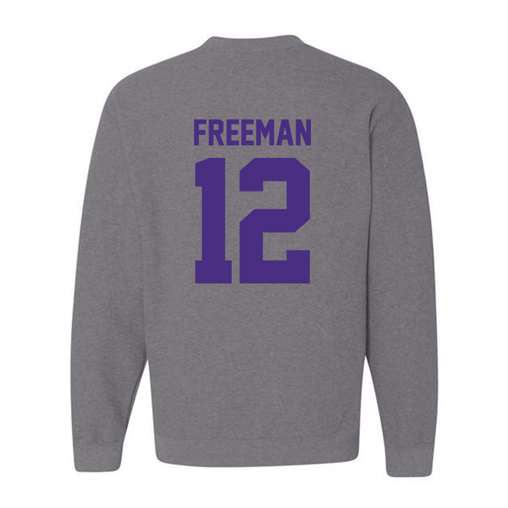 Northwestern - NCAA Baseball : Jackson Freeman - Classic Shersey Crewneck Sweatshirt