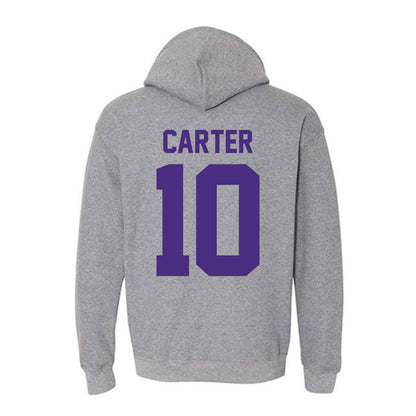 Northwestern - NCAA Women's Volleyball : Lauren Carter - Classic Shersey Hooded Sweatshirt