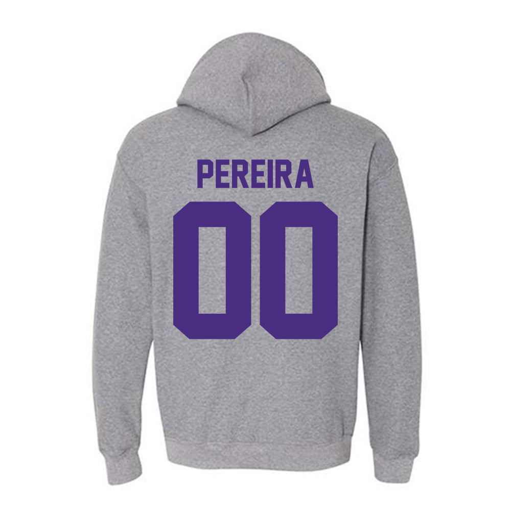 Northwestern - NCAA Men's Soccer : Dominic Pereira - Classic Shersey Hooded Sweatshirt-1