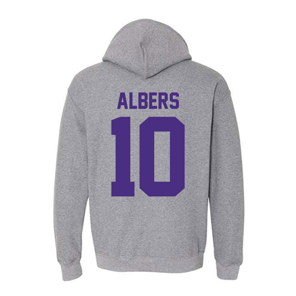 Northwestern - NCAA Women's Field Hockey : Amelia Albers - Classic Shersey Hooded Sweatshirt