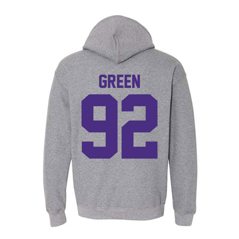 Northwestern - NCAA Football : Mason Green - Classic Shersey Hooded Sweatshirt