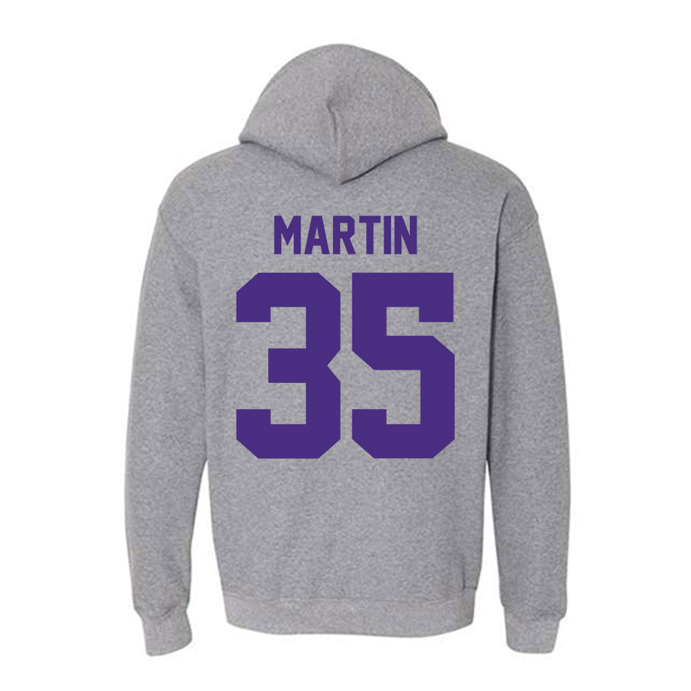 Northwestern - NCAA Football : Sean Martin - Classic Shersey Hooded Sweatshirt-1