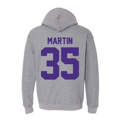 Northwestern - NCAA Football : Sean Martin - Classic Shersey Hooded Sweatshirt-1