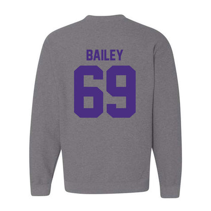 Northwestern - NCAA Football : Jack Bailey - Classic Shersey Crewneck Sweatshirt