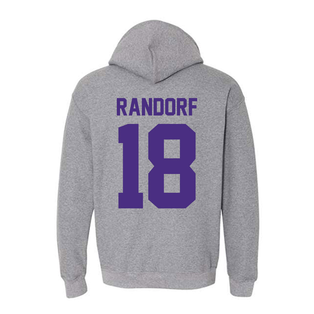 Northwestern - NCAA Women's Volleyball : Kathryn Randorf - Classic Shersey Hooded Sweatshirt