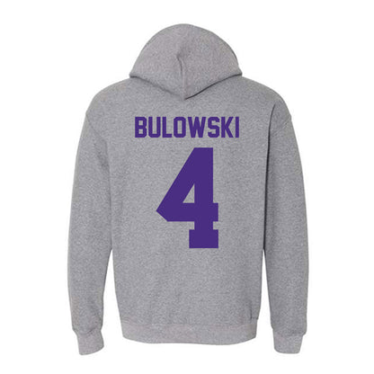 Northwestern - NCAA Men's Soccer : Dalton Bulowski - Classic Shersey Hooded Sweatshirt-1