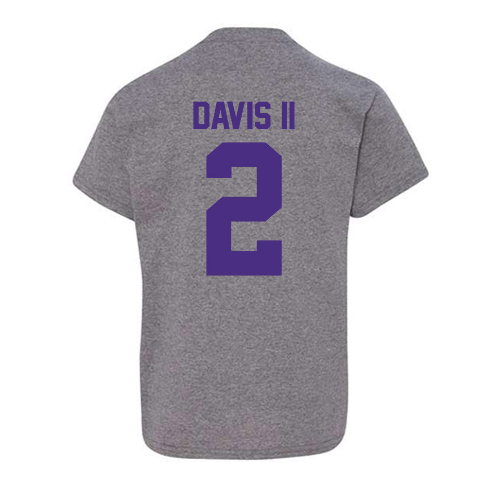 Northwestern - NCAA Football : Fred Davis II - Classic Shersey Youth T-Shirt-1