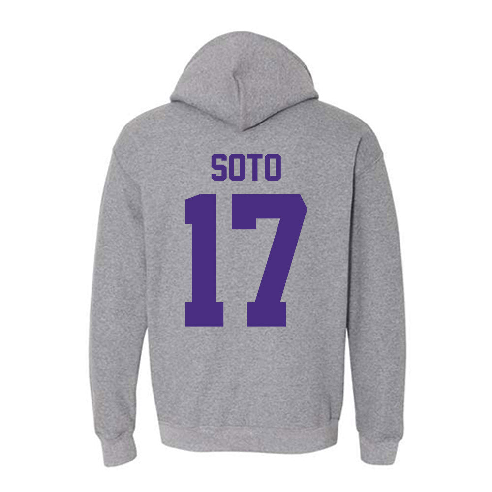 Northwestern - NCAA Women's Lacrosse : Jenna Soto - Classic Shersey Hooded Sweatshirt-1