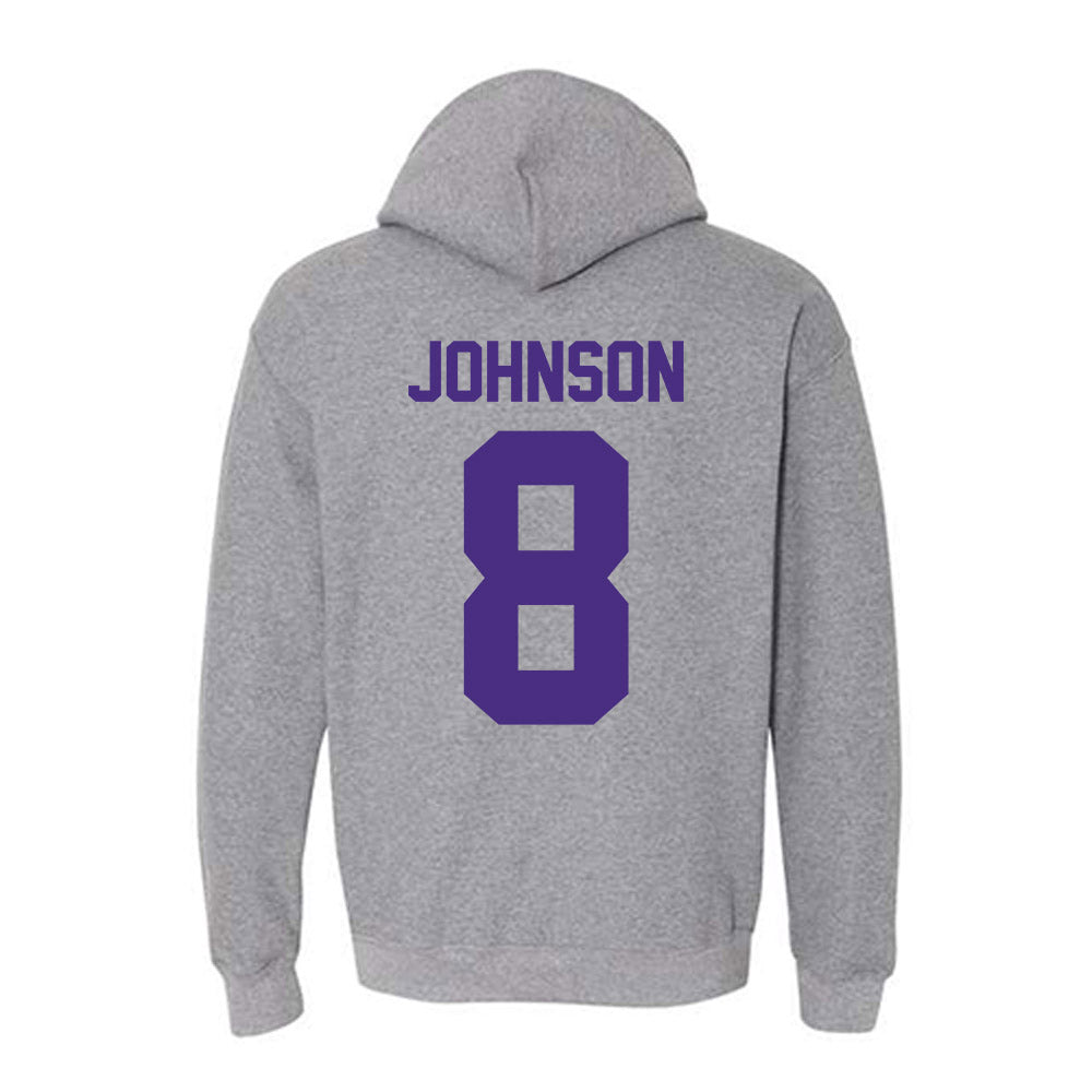 Northwestern - NCAA Women's Volleyball : Rachel Johnson - Classic Shersey Hooded Sweatshirt
