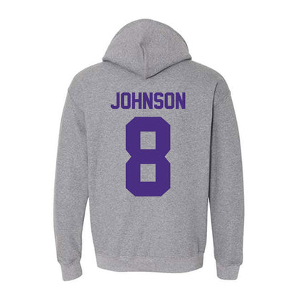 Northwestern - NCAA Women's Volleyball : Rachel Johnson - Classic Shersey Hooded Sweatshirt