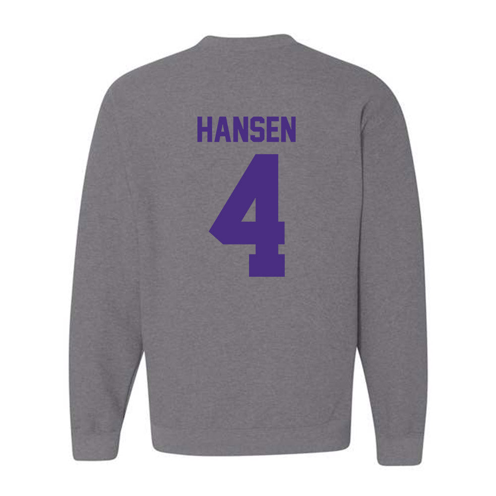 Northwestern - NCAA Women's Lacrosse : Reese Hansen - Classic Shersey Crewneck Sweatshirt-1