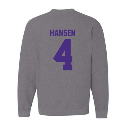 Northwestern - NCAA Women's Lacrosse : Reese Hansen - Classic Shersey Crewneck Sweatshirt-1